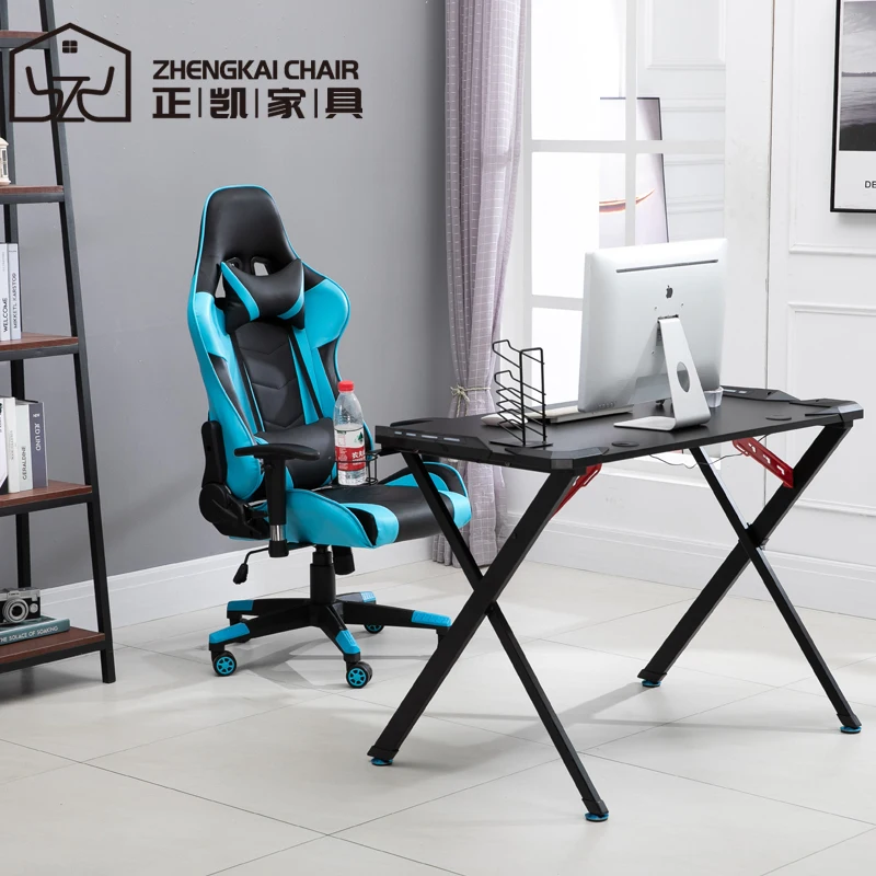 X-образный компьютерный игровой стол из углеродного волокна для игр