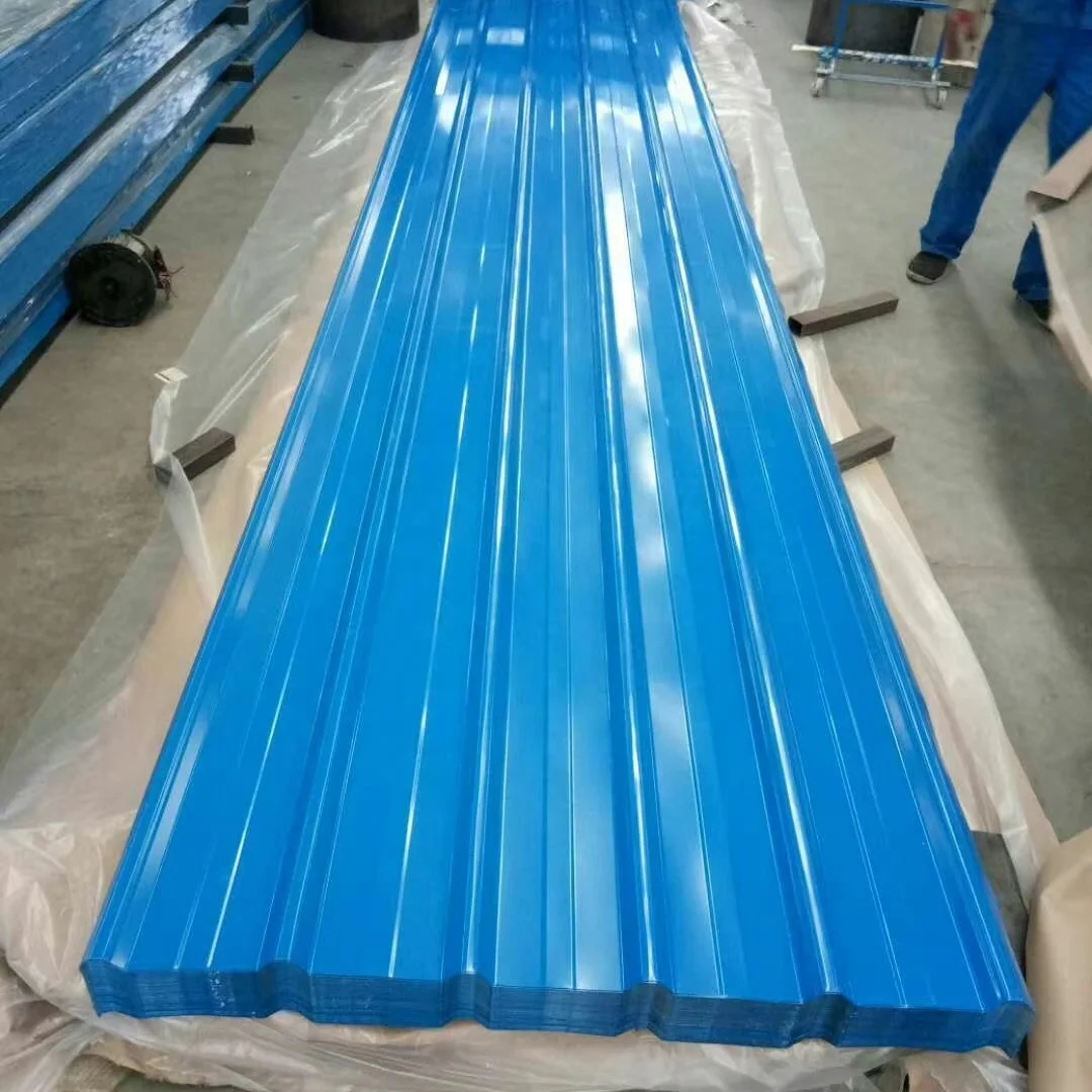 Sheet Galvanized Corrugated with Color Steel Plate Zinc Sandwich Panel Red Anti Time Roof
