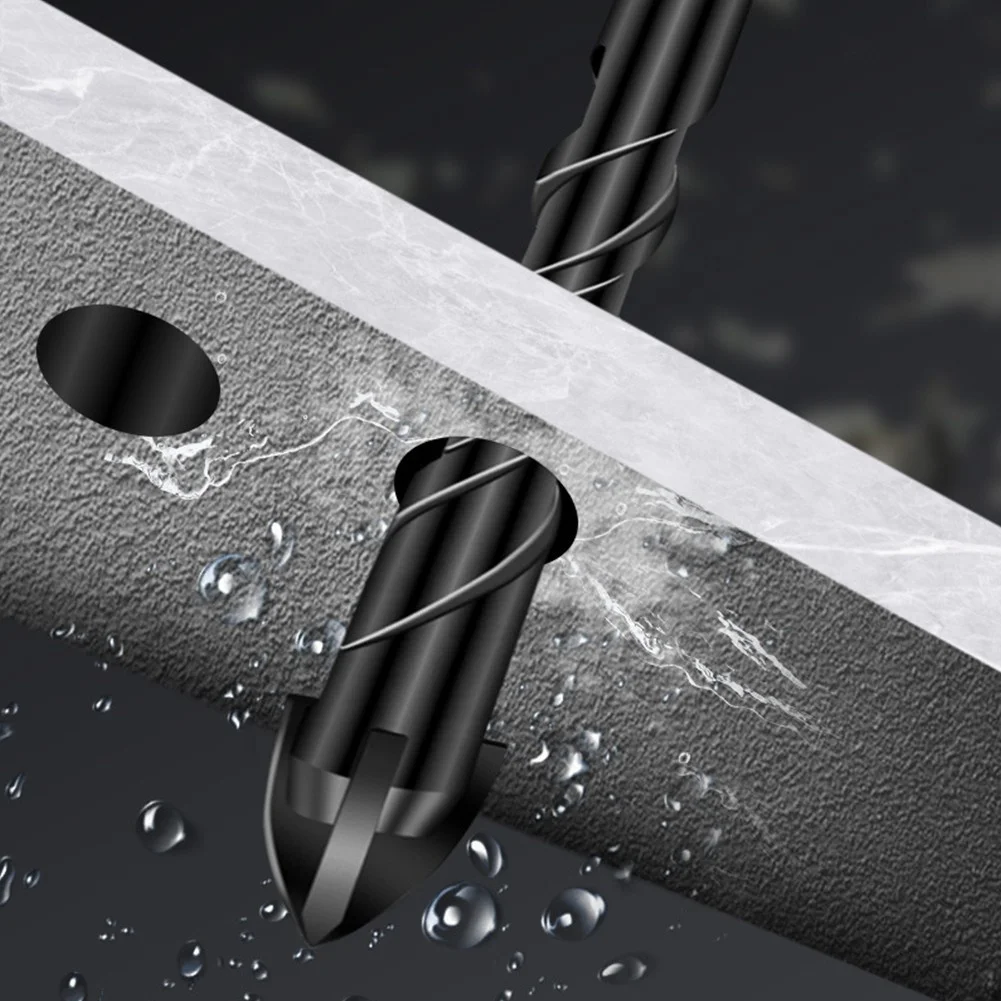 6mm, 8mm Cross Head Multifunction Drill Bits for Glass Ceramic Tile Drilling