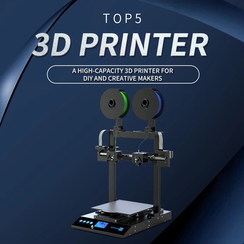 Купить Китай, для домашнего использования, два сопла, двойной экструдер, набор «сделай сам», быстрая мини-модель, машины для игрушек, 3d принтер