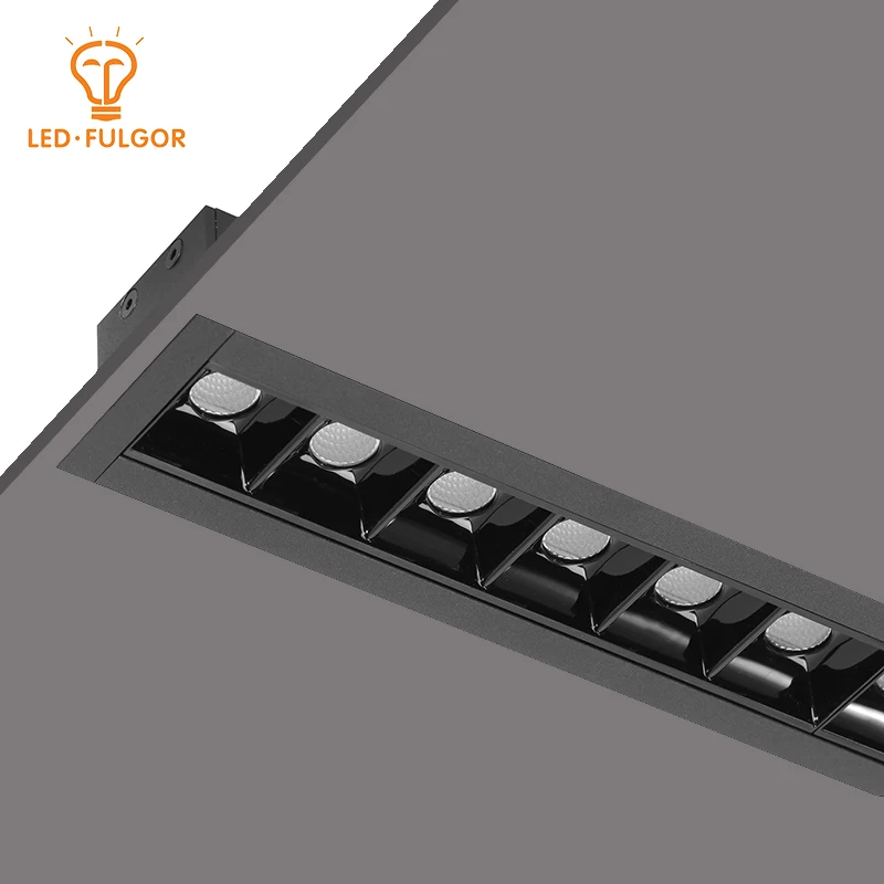 Fulgor 2021 Newest type SMD 3030 Chips 36w recessed shop linear lamp home office linear led light