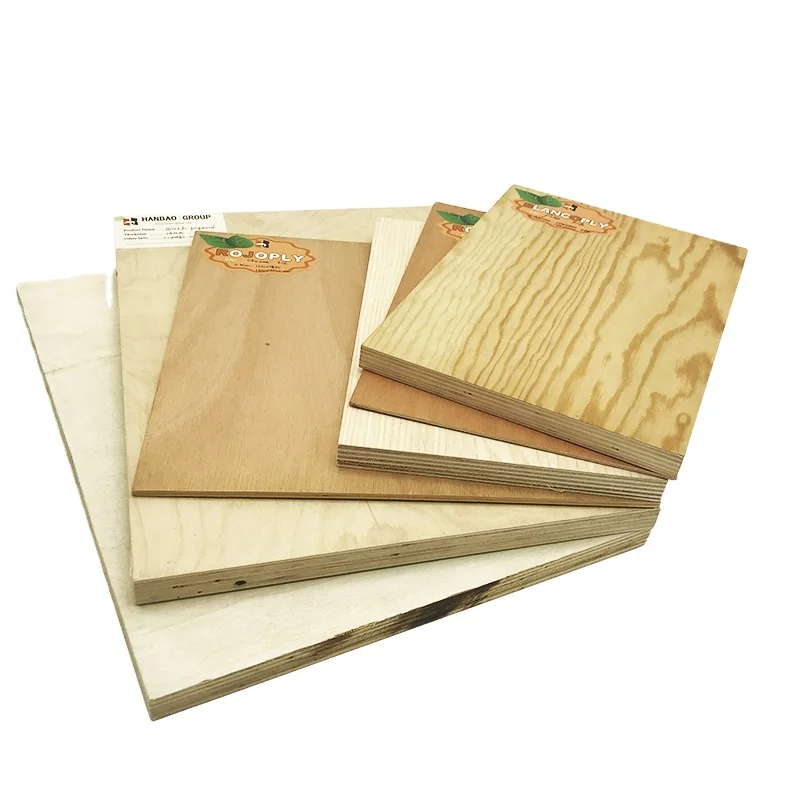 Commercial Bintangor Okoume Sapele Poplar Maple Birch Pine Faced Plywood