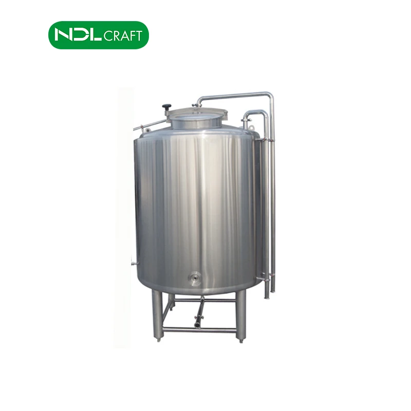 500L beer used micro stainless steel Double wall brite tank with jacket