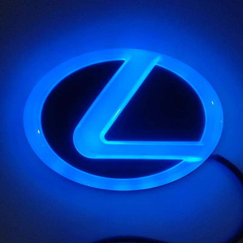 High quality LED car signage customized front and rear universal lighting suitable for Lexus