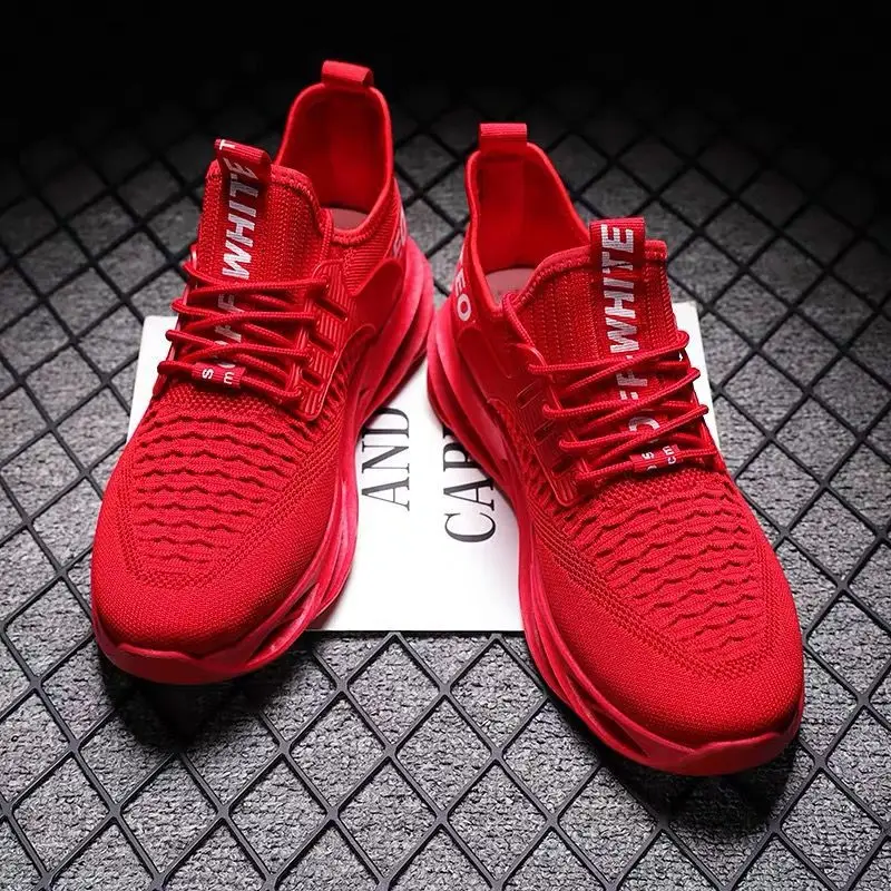  2022 Fashion Knitting Breathable Shoe Casual Sneakers Sports Men