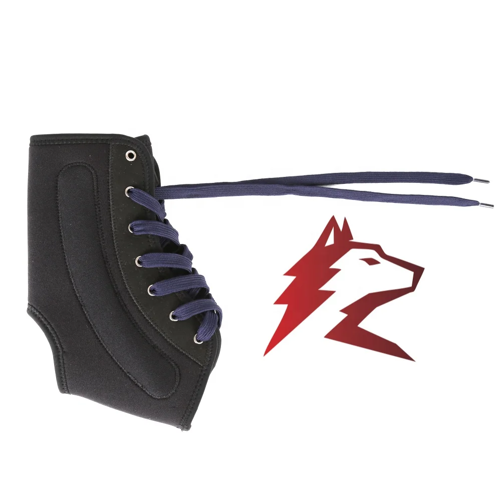 Adjustable Lace Up Neoprene Ankle Stabilizer Support Brace