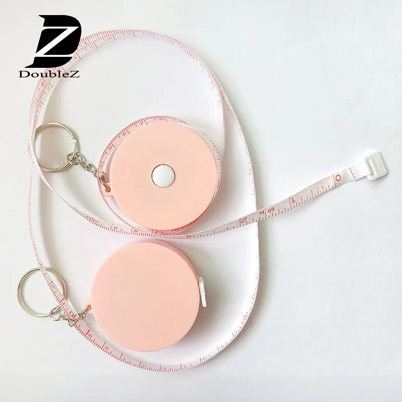 custom logo diameter tape measure keyring