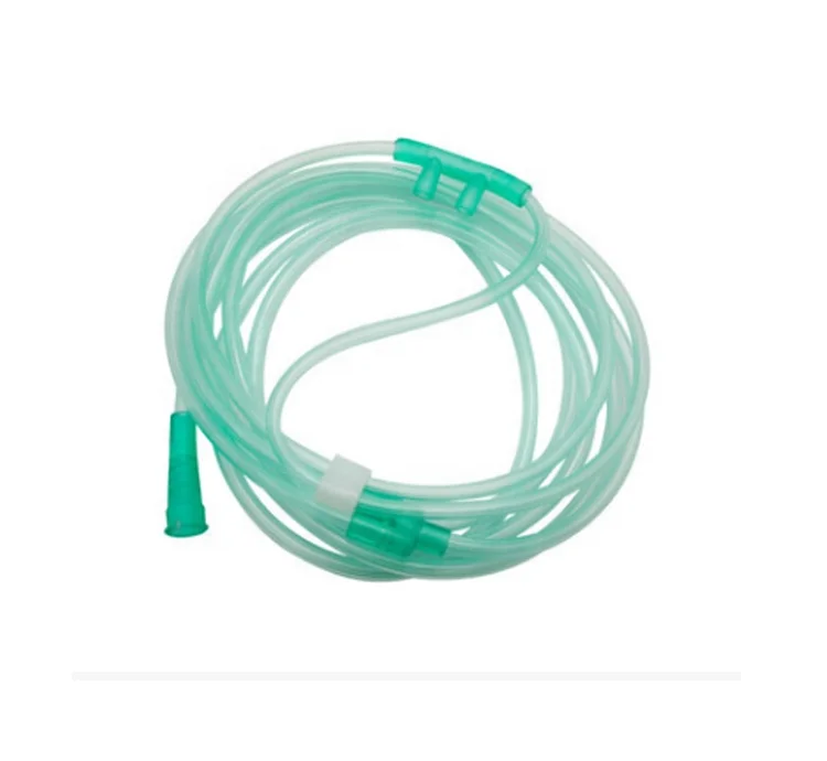 
Disposable breathing PVC Nasal Oxygen Cannula in pipe 