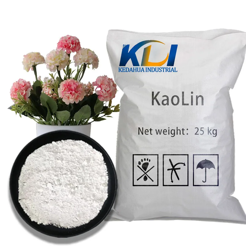 Hot selling high quality kaolin pour carreaux de ceramique white kaolin clay for pottery white kaolin