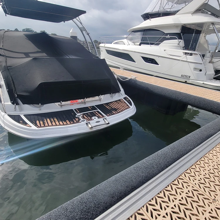 Preventing Dent Dock Cushion Outside Vertical Side Edge Boat Straight Bumper Guards Dock Corner Bumper