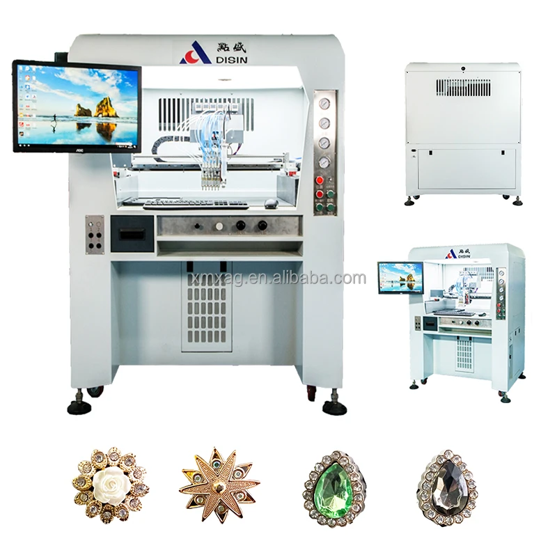 Competitive Price Necklace Ring Jewelry Hairpin Ornaments Making Machine dispsing  Machine