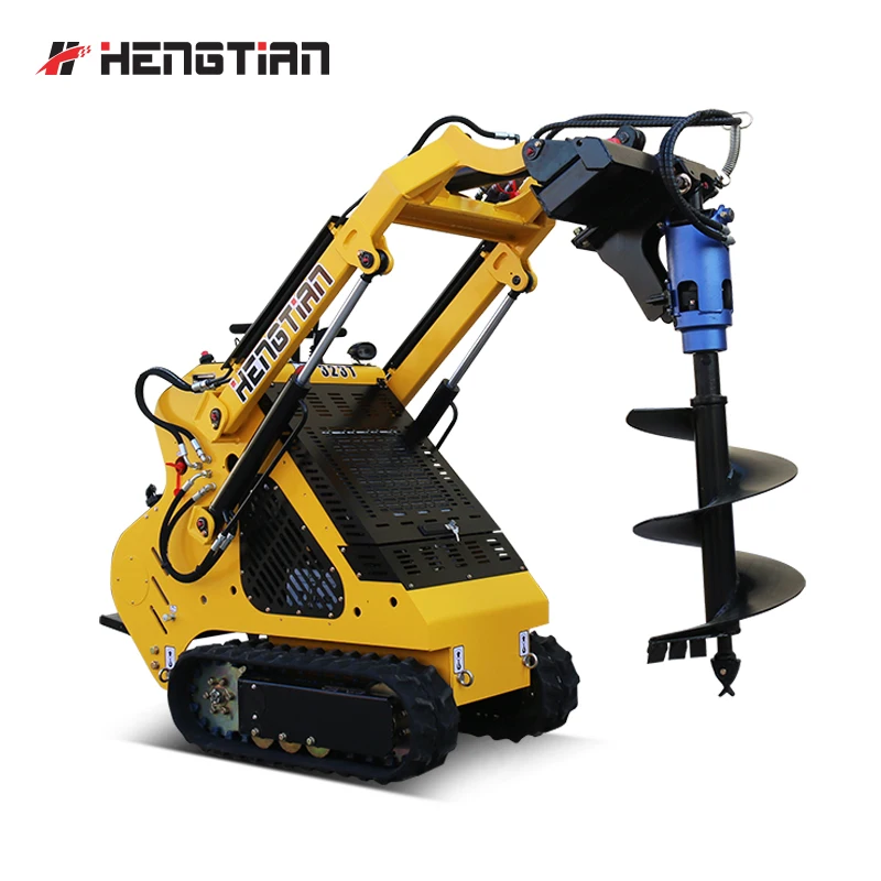 Portable Gasoline Post Hand Earth Tree Planting Tree Planting Auger Hole Digger for Skid Steer Loader