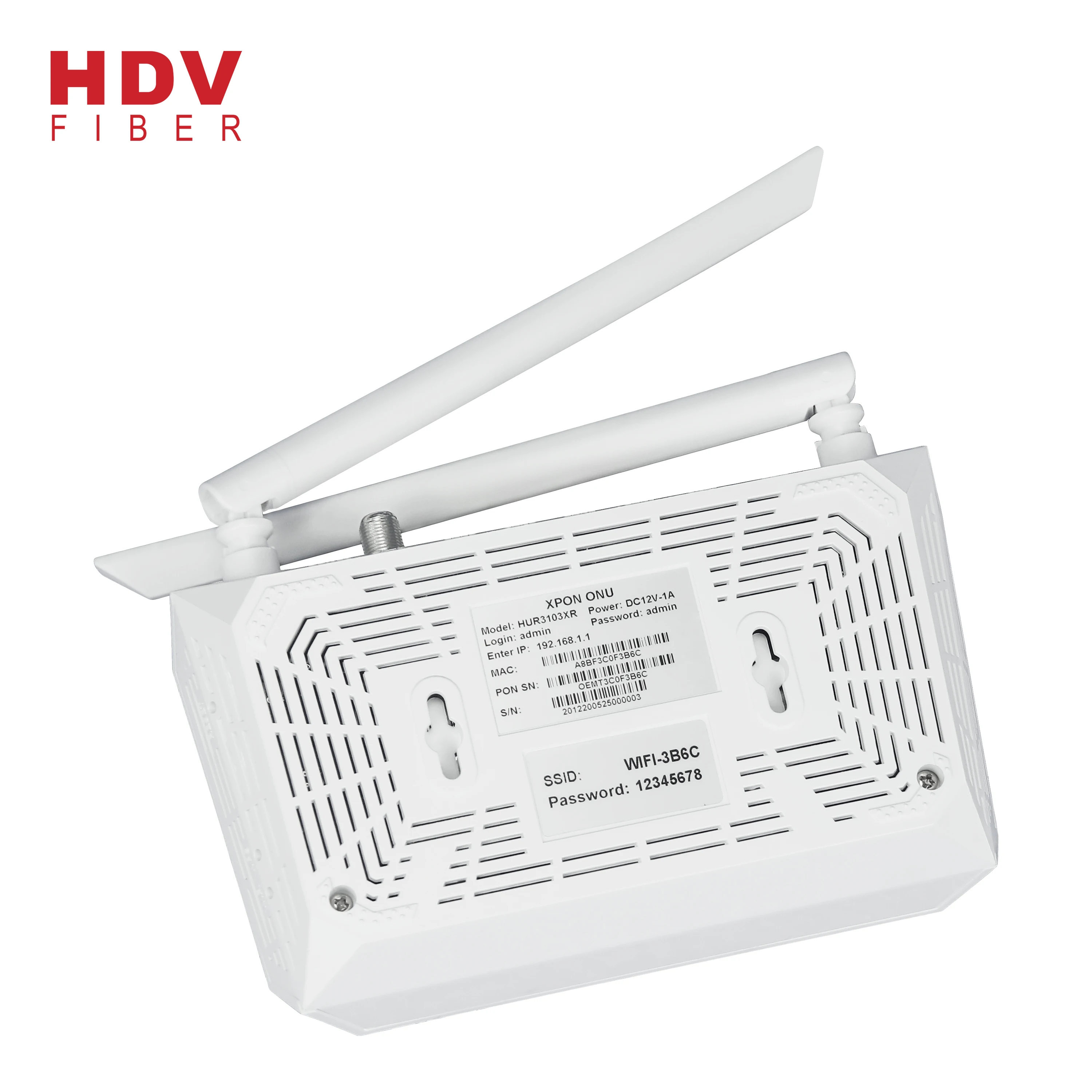 Hot Popular Fiber Optical Network Unit 1GE+3FE POTS XPON ONU Wifi With CATV