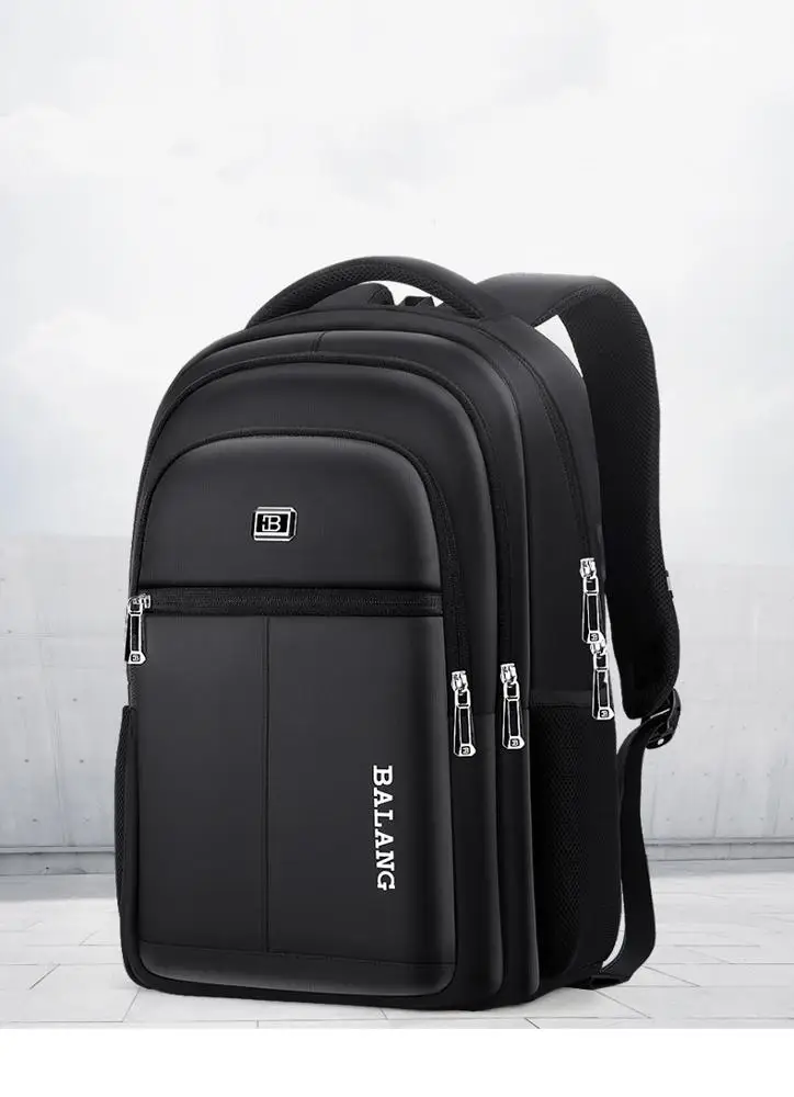 YIWU Cheap price Fashion design men backpack waterproof Nylon with USB laptop backpack smart school bag for  kids