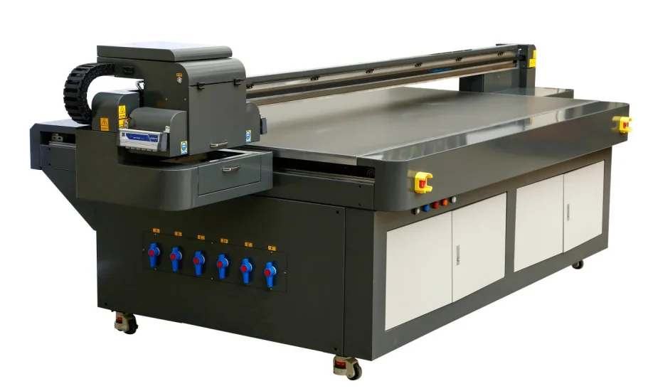 Spring big size large format UV 2513 LED curing flatbed printer Ricoh Gen5 Gen6 head price