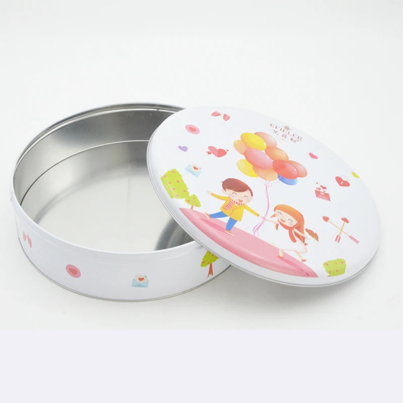 Chinese factory food grade cake packaging tin box