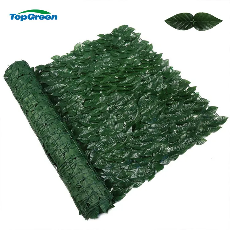 artificial vertical wall decorative plastic artificial plant leaf grass ivy  fence