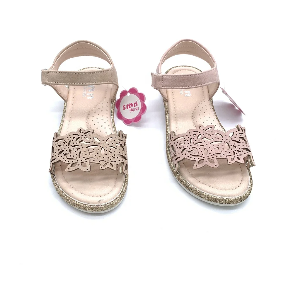 (Маленьких и больших детей) цвета на выбор: розовый, фуксия, сандалии летние для девочек с открытым носком; Обувь с цветочным узором; Платье принцессы сандалии под платье, для вечеринки