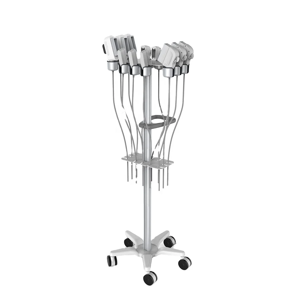 Laptop cart ECG trolley monitor stand medical equipment workstation medical device appliances hospital vehicles medical trolley