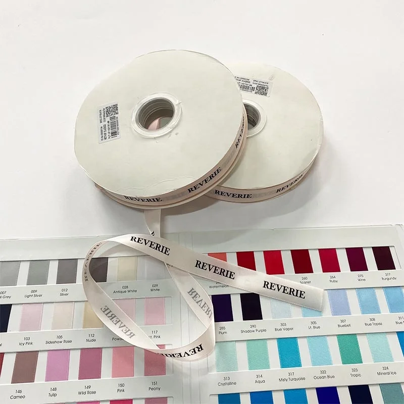 Cheap custom printed ribbon fossil satin ribbon lanyard grosgrain satin ribbon for invitation
