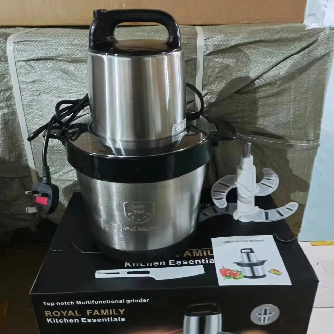 2024 оптовые цены Коммерческий Миксер 6 л fufou mix poundo yam pounder mixer fufu 6L 10l 12l