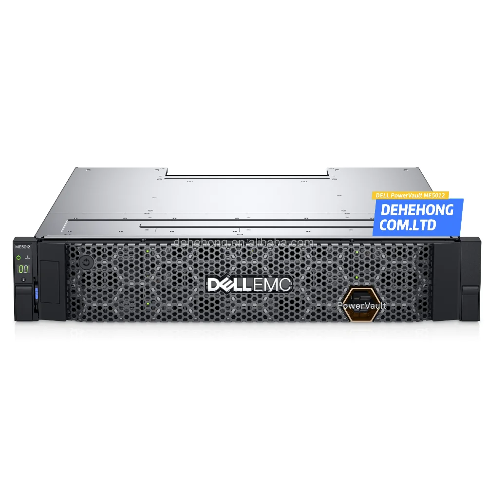 Dell ME5012 двойной контроллер 32G FC 2 4 T SAS * 42 2200W рейка для PowerVault