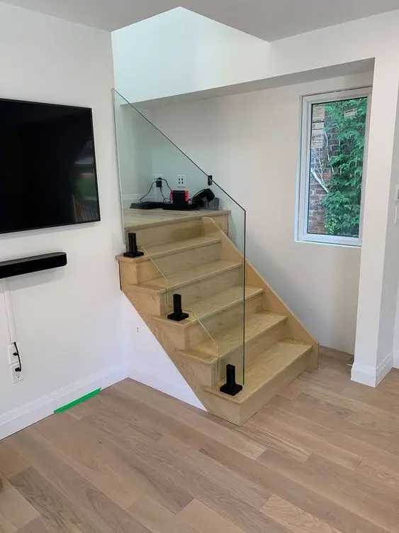 304 316 Casting Stainless Steel Glass Spigot Tempered Glass Balcony Rail Frameless Glass Railing