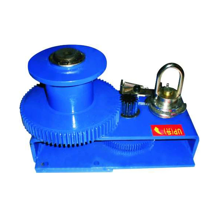 High quality lifting Hand Winch For Poultry Farming Capstan for poultry farming line