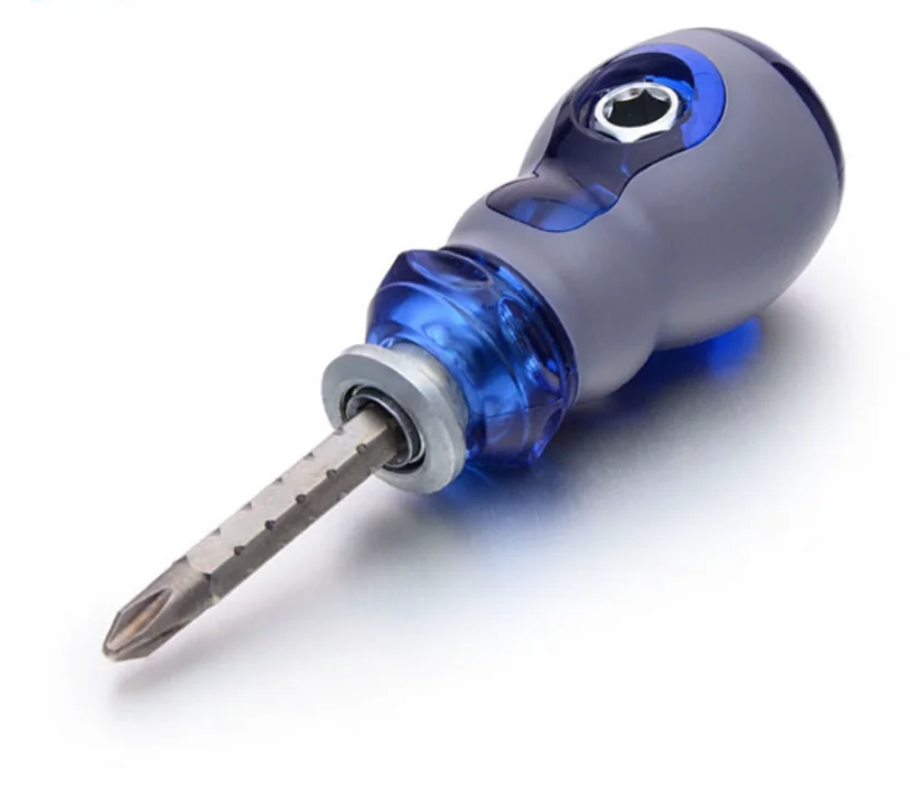 Wholesale small screwdriver radish head dual purpose strong magnetic screwdriver