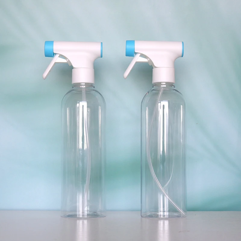MAYSURE Custom Label and Logo 750ml Round Shape Gun Sprayer Bottle Watering Spray Bottle Professional Spray Bottle