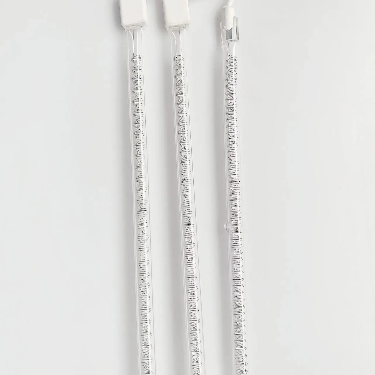 Heat resistance clear star filament quartz tube short wave halogen infrared heat lamp for bathroom