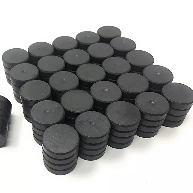 Wholesale Price China Good Quality Y35 Y40 Y30 Strontium Power Magnet Barium Flat Round Ceramic Disk Disc Ferrite Magnet