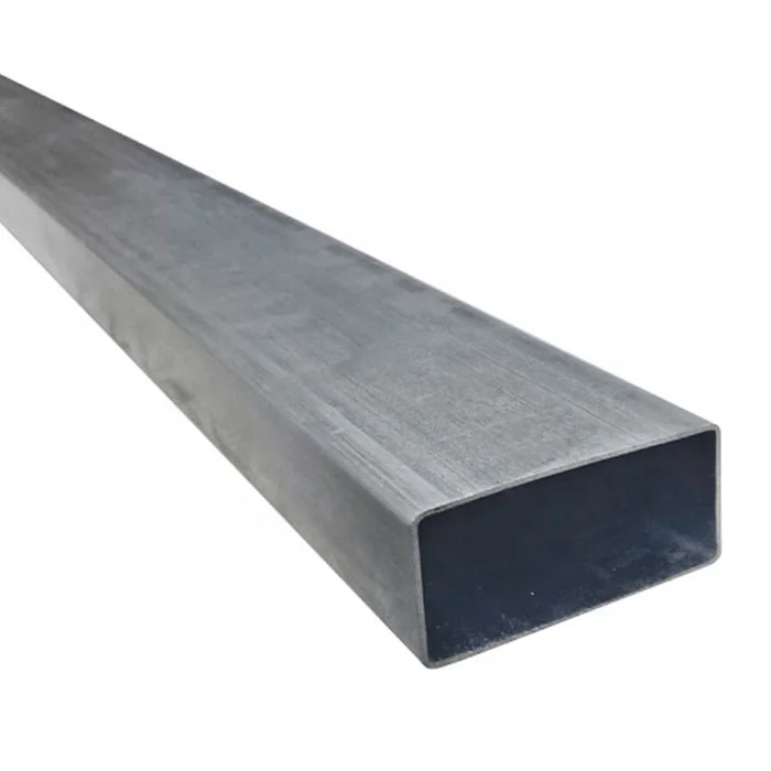 Structural Astm A53 Zinc Coated rectangular hollow section tube GALVANIZED SQUARE PIPE METAL FENCE POST
