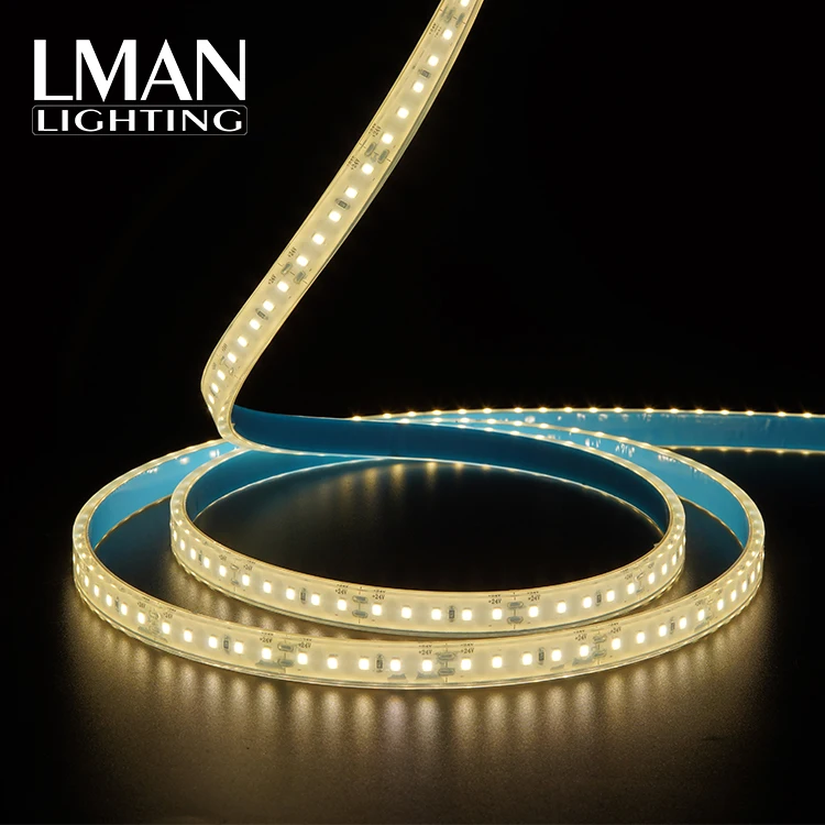 Led Strip Light CCT DC 24V 3000K+6000K Dual Color Warm White Cold White Home Decoration Flexible Led Strip Light