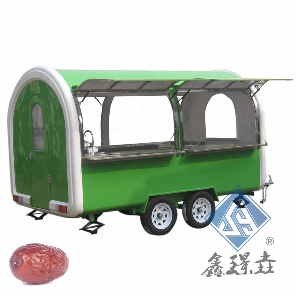 Mobile street food truck electric tricycle food truck tires ice cream truck food shop