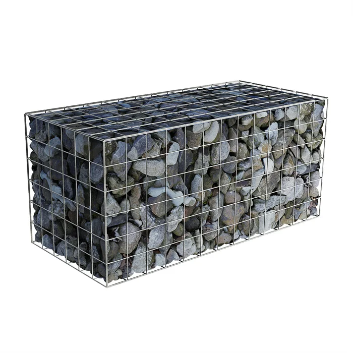 Retaining Walls Metal Decorative Wire Mesh Fence Galvanized Welded Gabion Box Stone Cage Basket