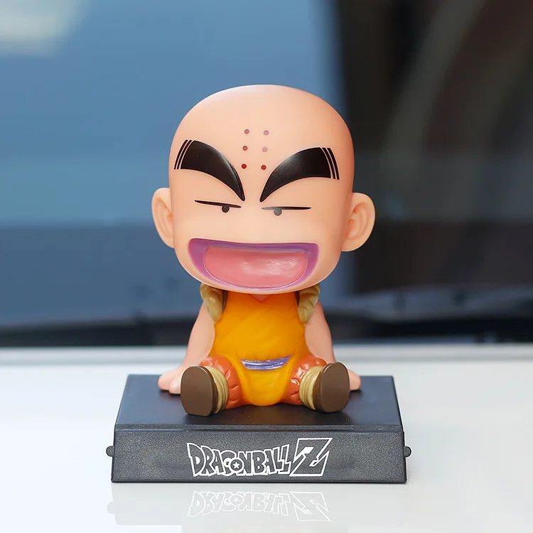 Dragon Balls Sun Wukong car decoration shaking head action figure cartoon anime car accessories cute creative decoration doll