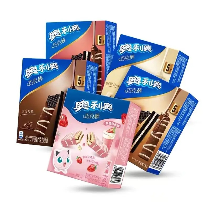 Oreo chocolate waffles Strawberry chocolate 64g