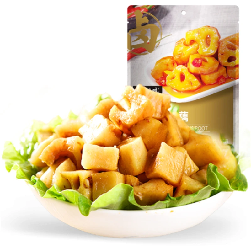 Xiao Hu Duck 1.2kg China Delicious Vegan Food Snacks Manufacturers Vacuum Sealed Marinade Spicy Pods Lotus Root in Bulk