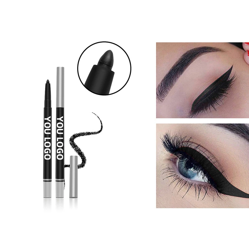 Wholesale Private Label Gel Vegan Pastel Waterproof Magic Color Water Activated Pencil Lash Glue Eyeliner