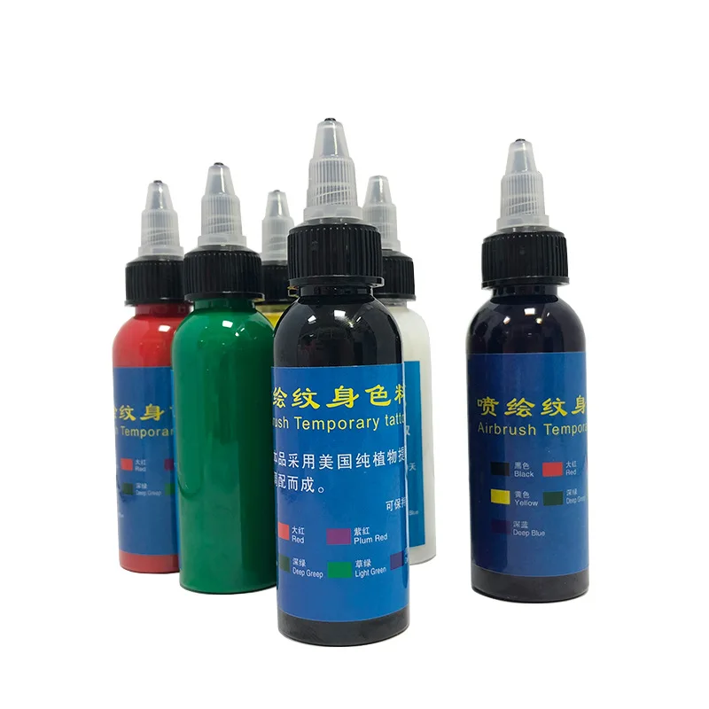 Airbrush Temporary BOdy ink last FOR 4-10 days 60ML