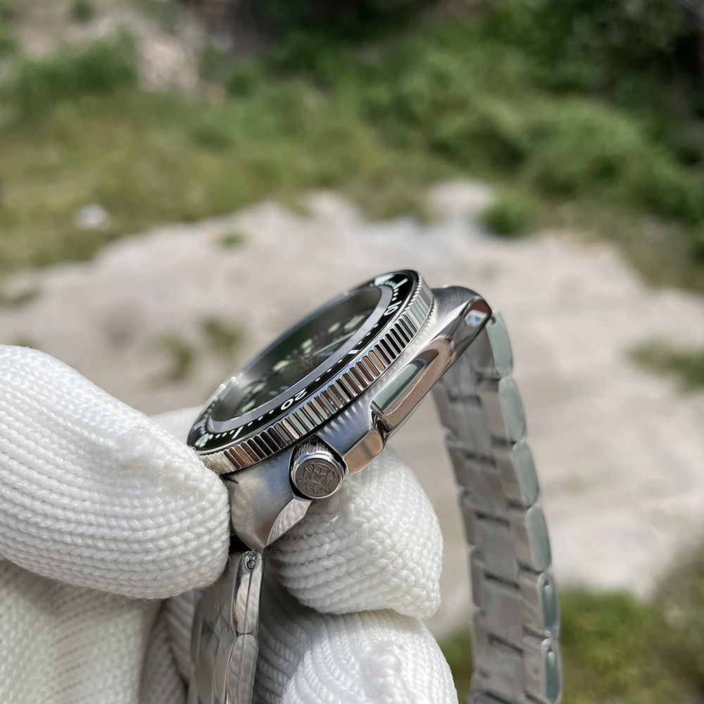 День и дата погружения часы! Бренд STEELDIVE SD1970W 200 м 20 АТМ Керамическая рамка сапфировое стекло автоматические 6105 часы для черепахи