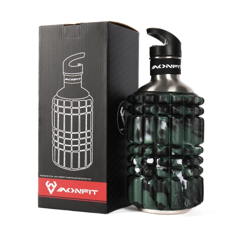 Aonfit Cool New Products Double Function Fitness Massage Water Bottle