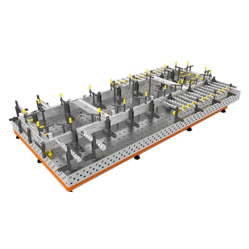 High quality and high-precision China Yuanpeng welding fixture and 2D and 3D nitriding D28 D16 welding table
