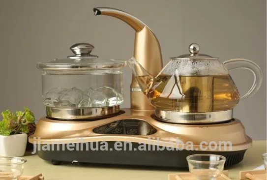 
High borosilicate glass teapot coffee pot with infuser ideal for boiling tea,coffee,water on induction cooker 