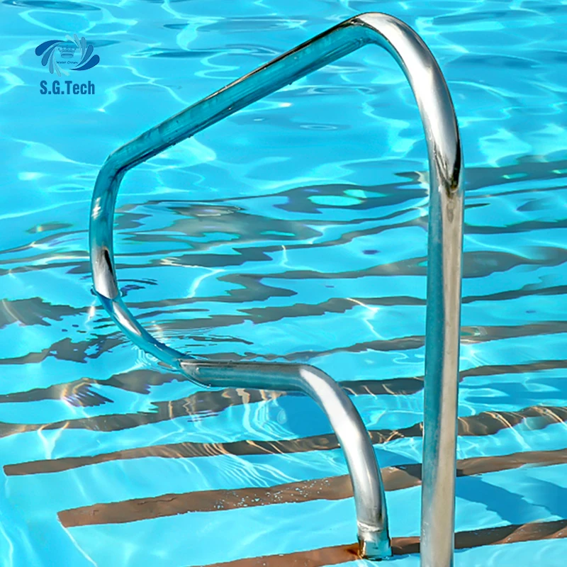 Brand New Pool Handrail Above ground SS304 Safety armrest For WATER CROWN swimming pool accessories