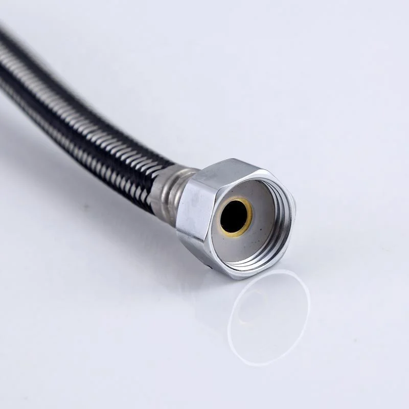 Factory wholesale customized hot cold water hose flexible braided metal hose kitchen bath water pipe