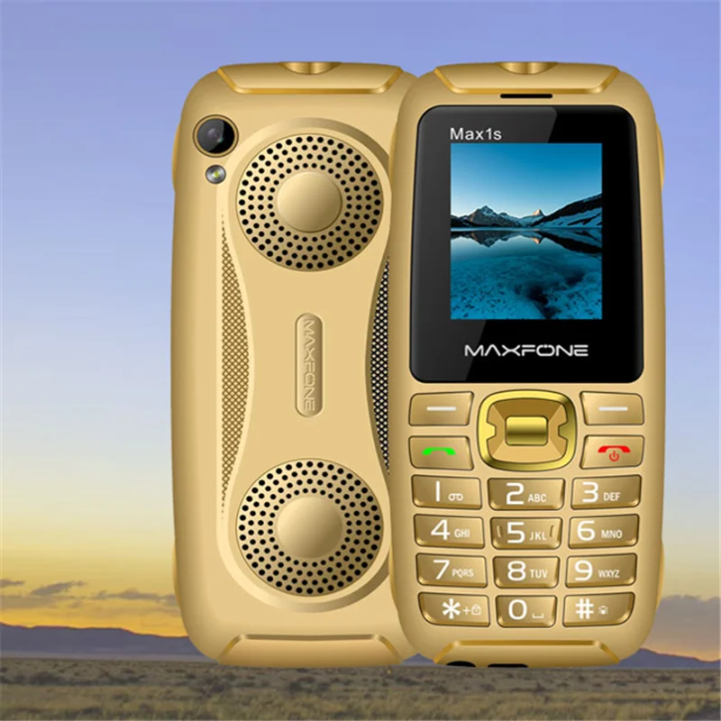 
1.77inch Big Torch big speaker mobile phone Maxfone max 1s Cheap Cell Phones for Senior 