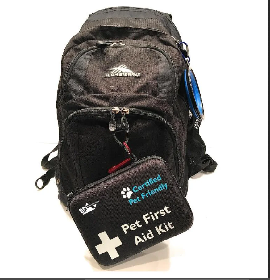 Oripower Custom Design Amazon Hot Selling Wholesale Pet First Aid Kit EVA Case Bag For Dogs Compact Mini Pet First Aid Kit