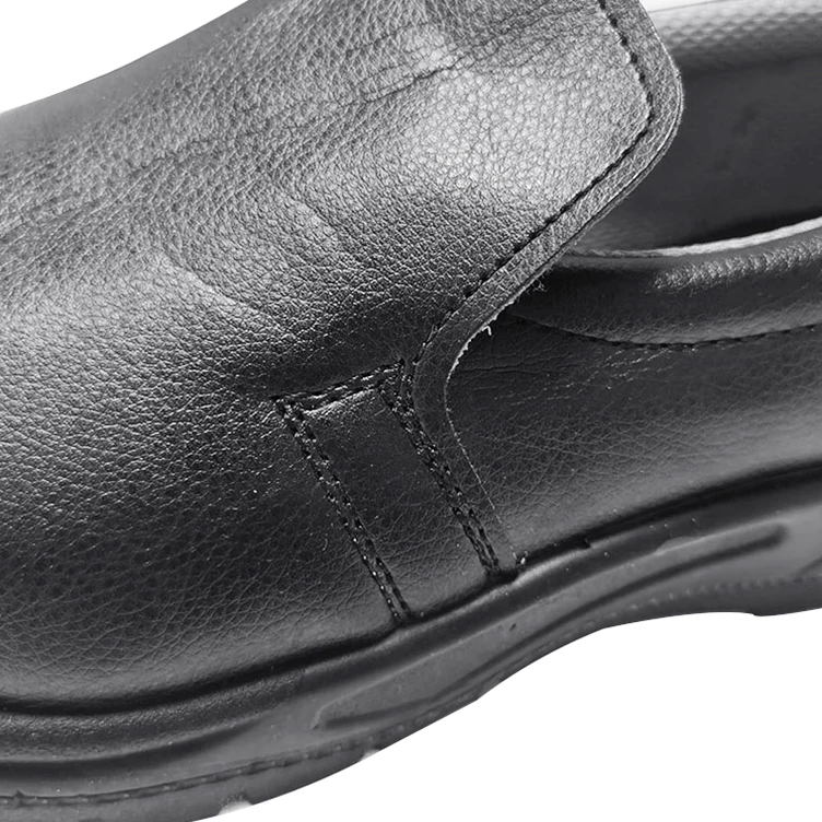 Steel Toe Design PU Injection Dual Density Outsole Anti-slip ESD Antistatic Cleanroom Safety Shoes